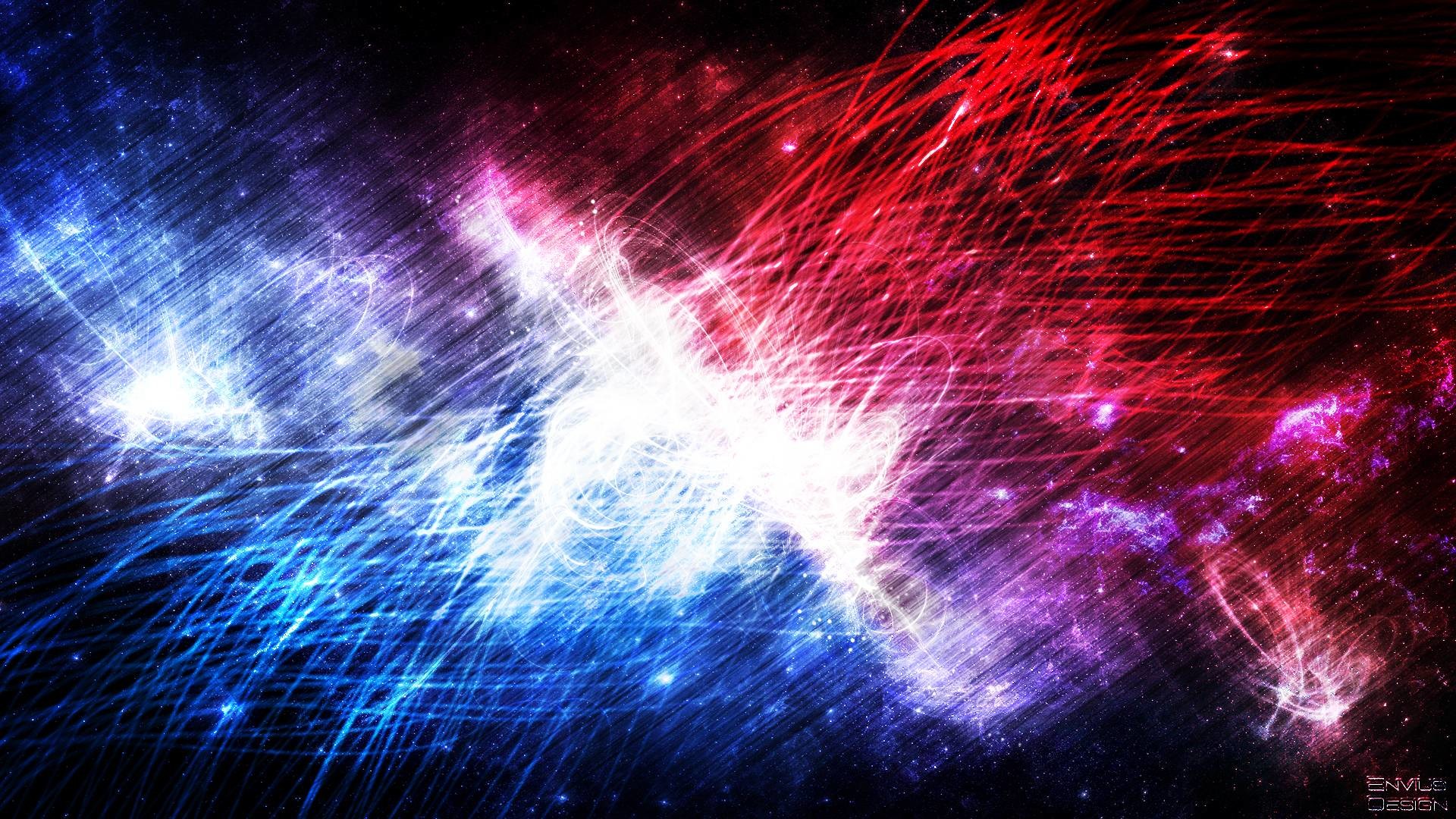 Blue And Red - Red Vs Blue Background - HD Wallpaper 