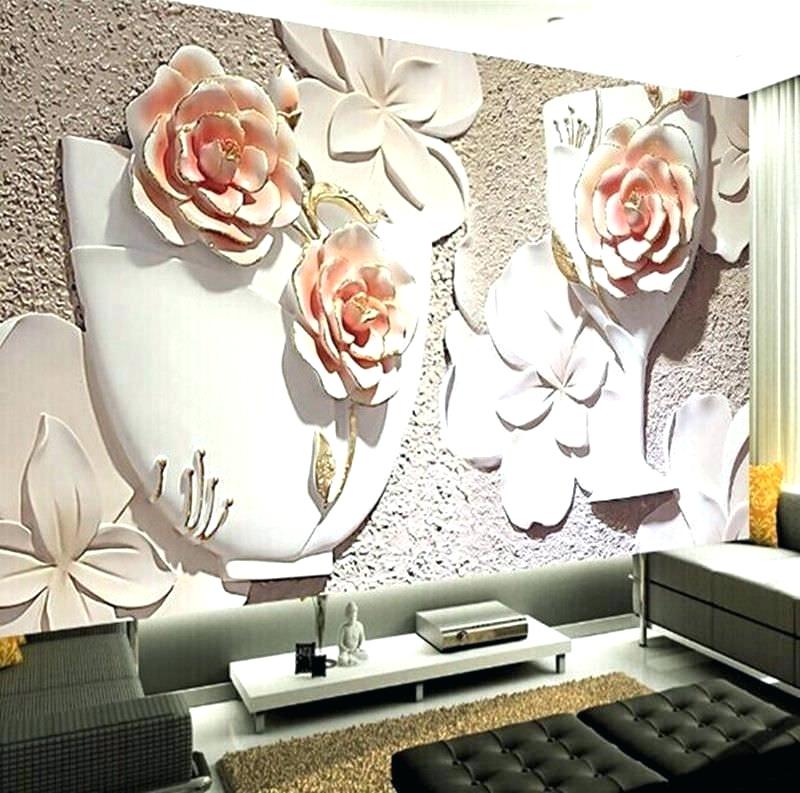 3d Wallpaper Designs For Living Room Decorative Wall - Wall Painting Designs 3d - HD Wallpaper 