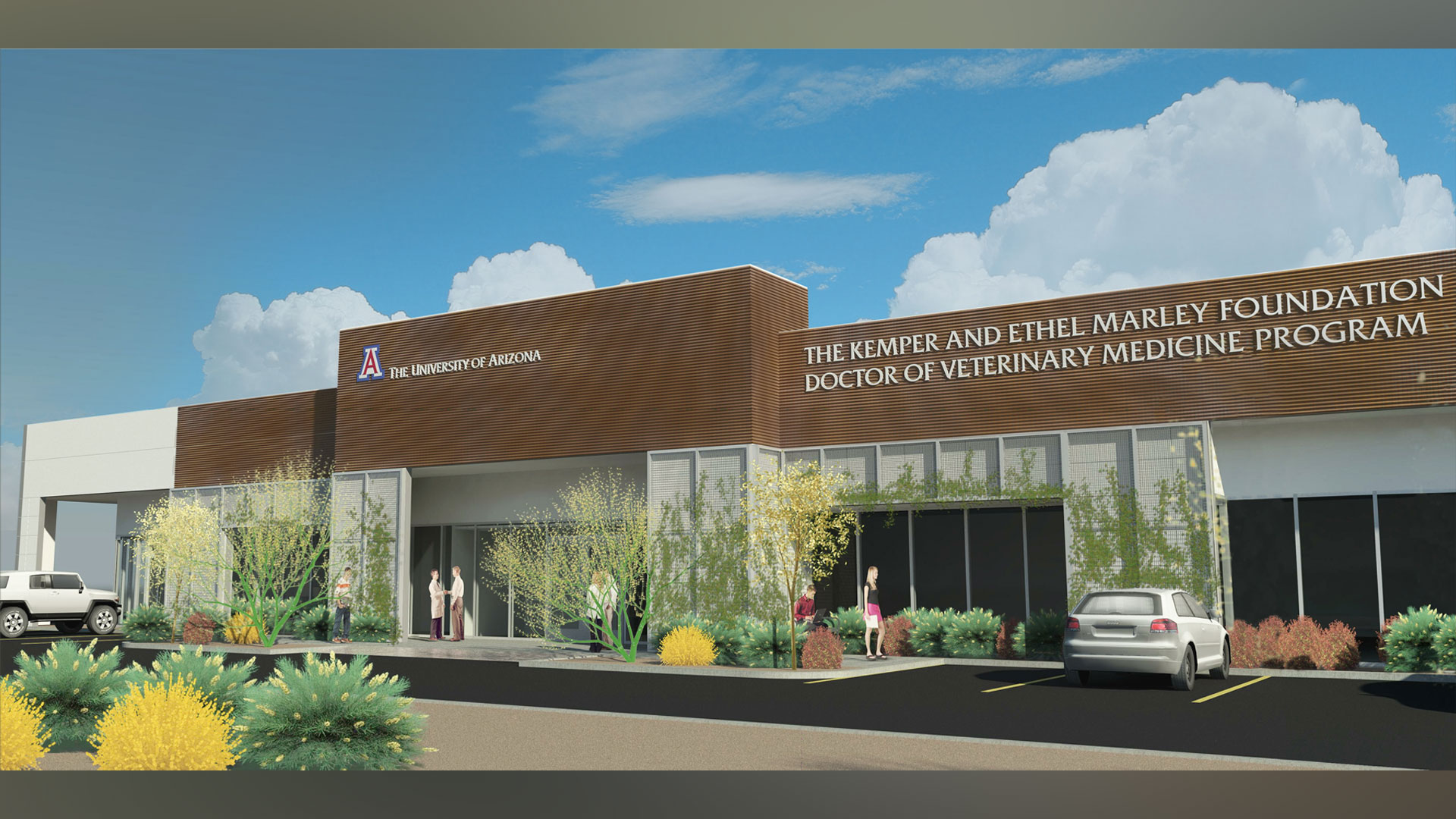 University Of Arizona Vet Med Campus - HD Wallpaper 