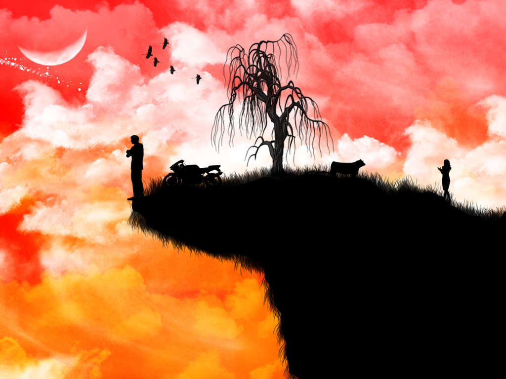 Abstract Designs And Manipulations By Pjeriko 1024*768 - One Day U Will Miss Me Hd - HD Wallpaper 