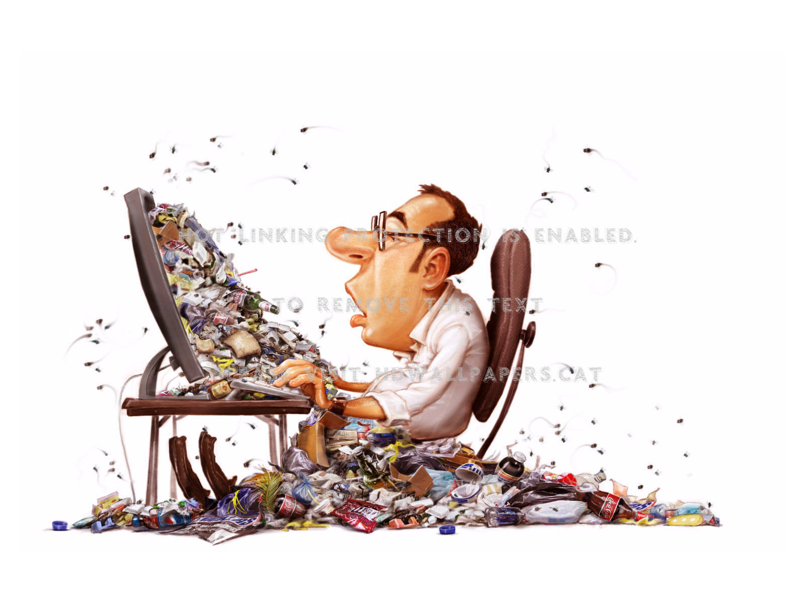 Trash In The Computer Man Funny Abstract - Computer Garbage In Garbage Out - 1600x1200 Wallpaper Trash In The Computer Man Funny Abstract - Computer Garbage In Garbage Out - 1600x1200 Wallpaper