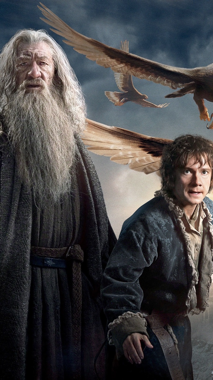 Bilbo And Gandalf - HD Wallpaper 