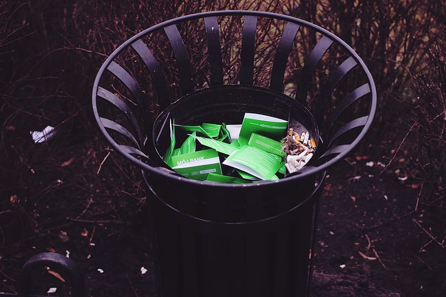 Trash, Container, Waste, Garbage, No People, Nature, - HD Wallpaper 