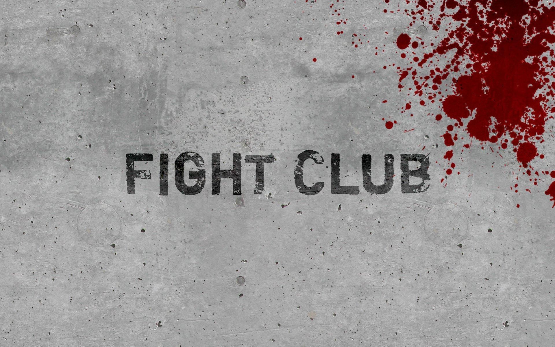 Minimalism, Fight Club, Wall, Blood - Do Not Talk About Fight Club - HD Wallpaper 