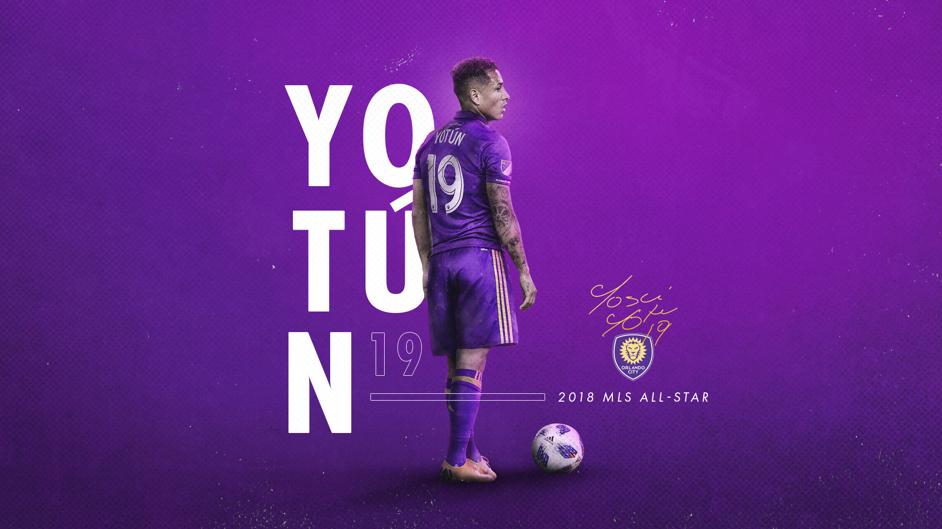 Yoshimar Yotãºn Selected To 2018 Mls All Star Game - Kick Up A Soccer Ball - HD Wallpaper 
