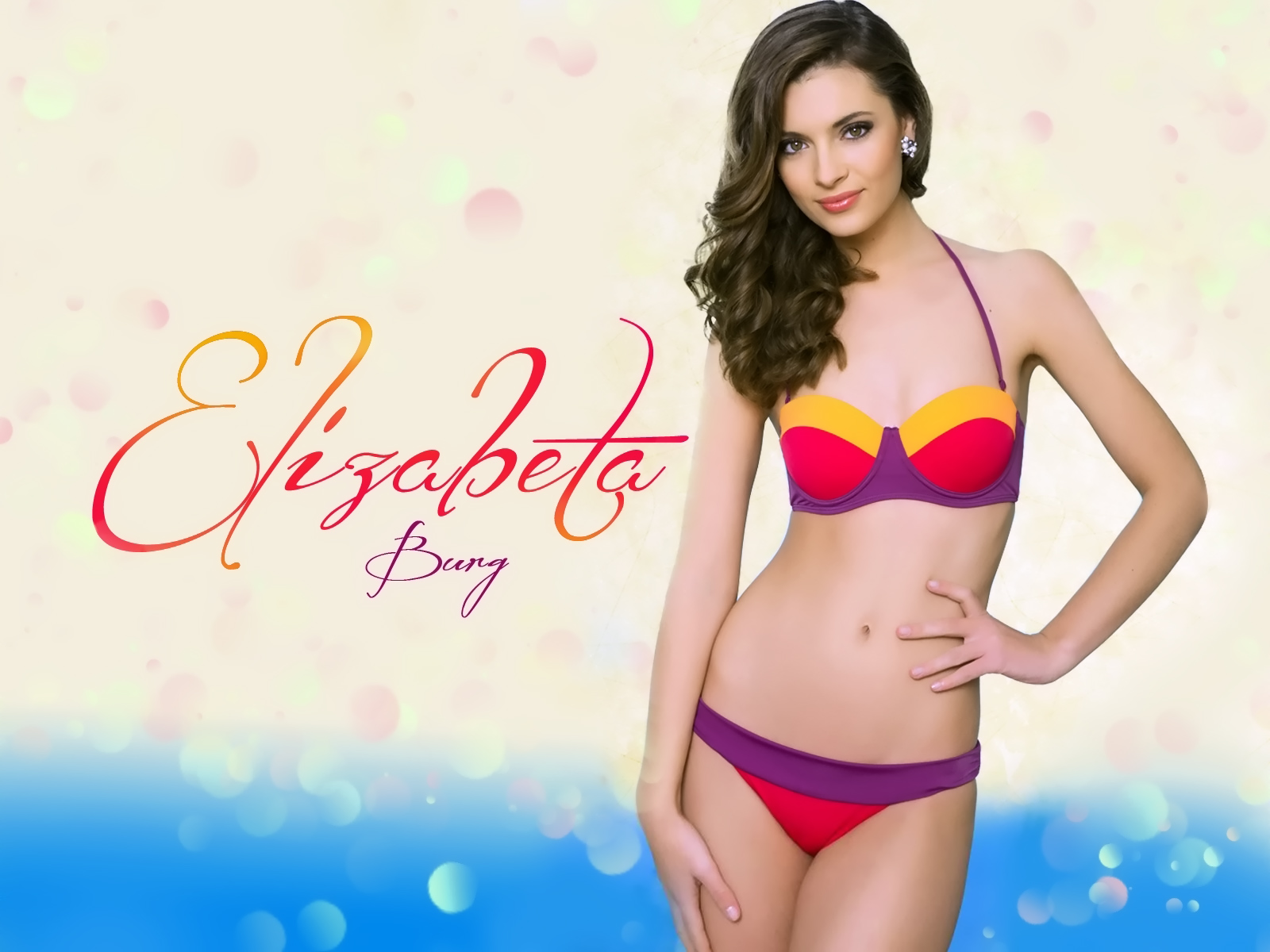 Elizabeta Burg Hd Wallpapers - Miss Croatia Universo 2012 - HD Wallpaper 