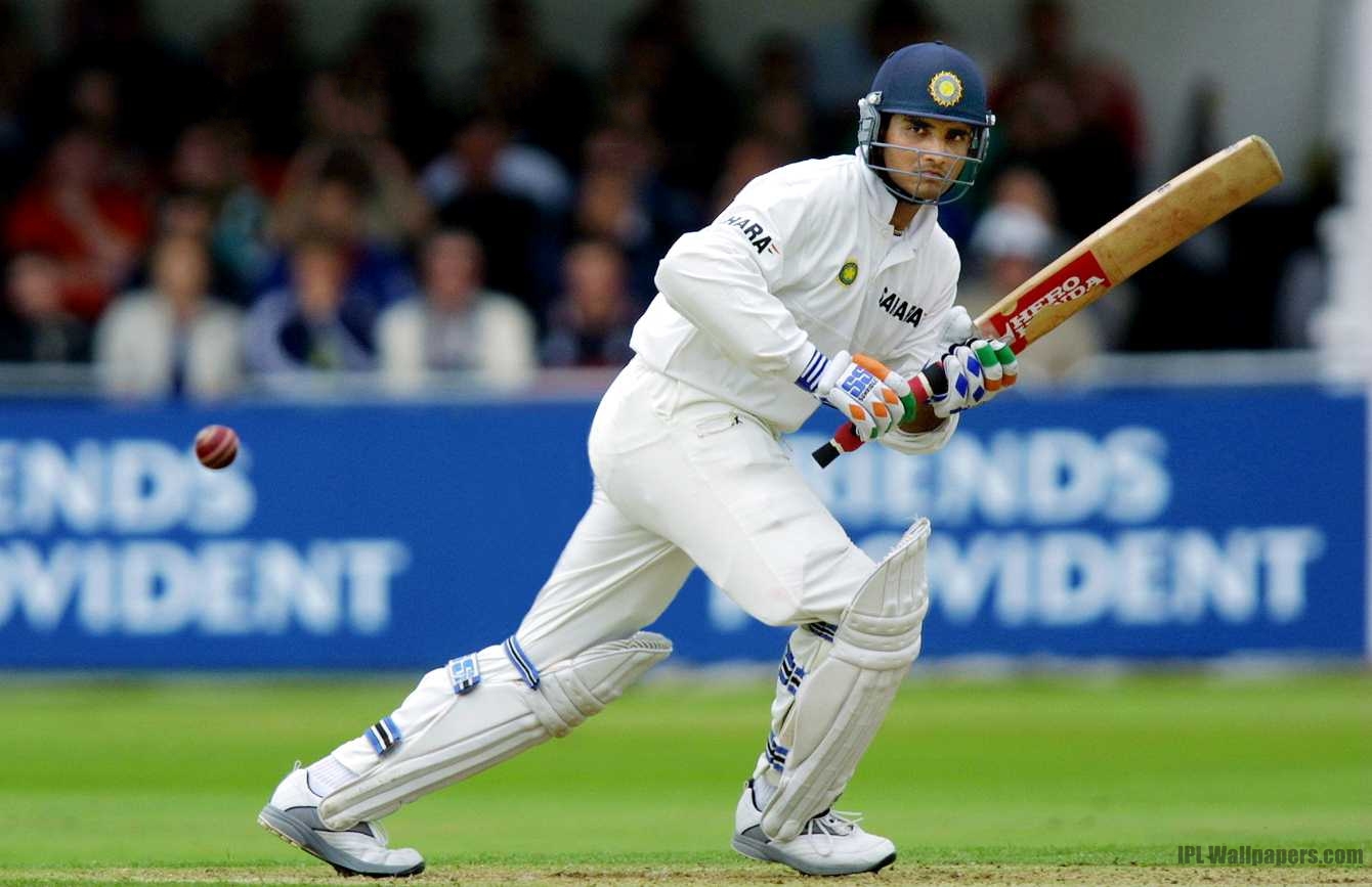 Sourav Ganguly Test Match - HD Wallpaper 