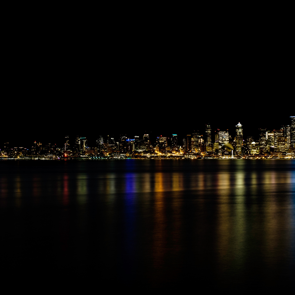 Minimal, Cityscape, Seattle, Wallpaper - 720p Seattle Background - HD Wallpaper 