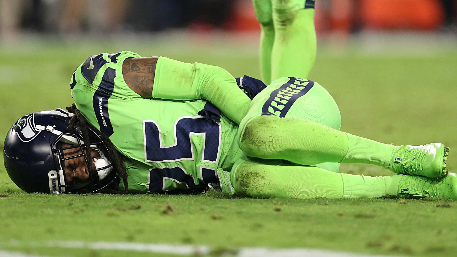 S Injury Chills Seahawks, Sends Them Down Uncertain - Richard Sherman Achilles Rupture - HD Wallpaper 