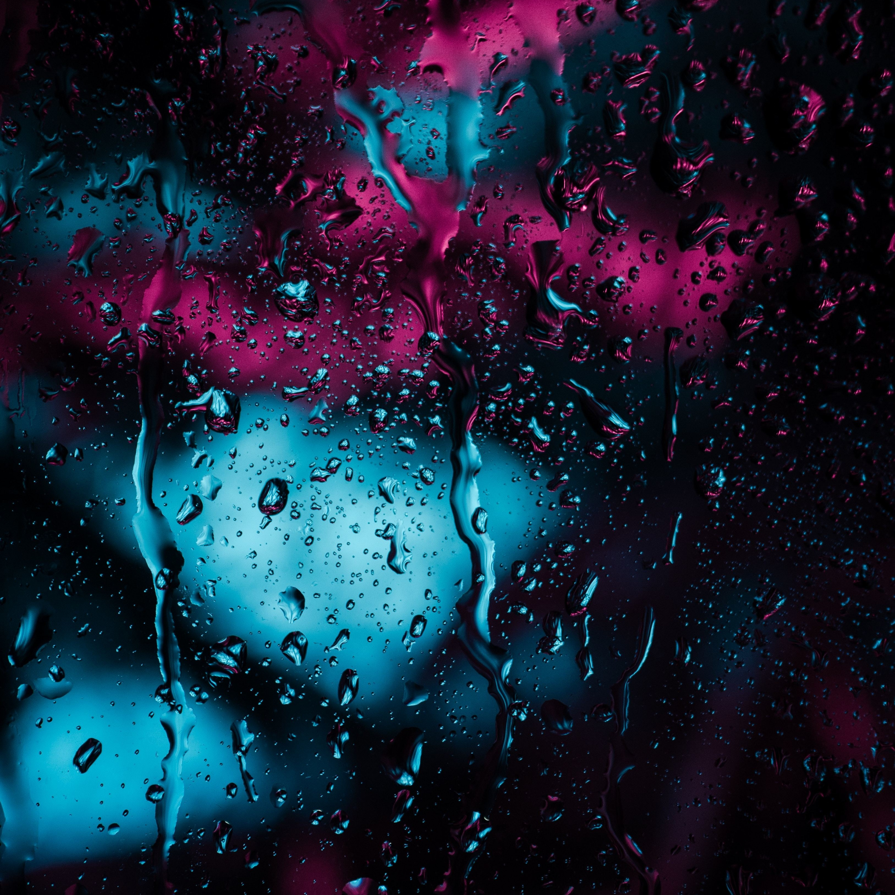 Water Drops, Surface, Dark, Wallpaper - Iphone 7 Water Drop - HD Wallpaper 