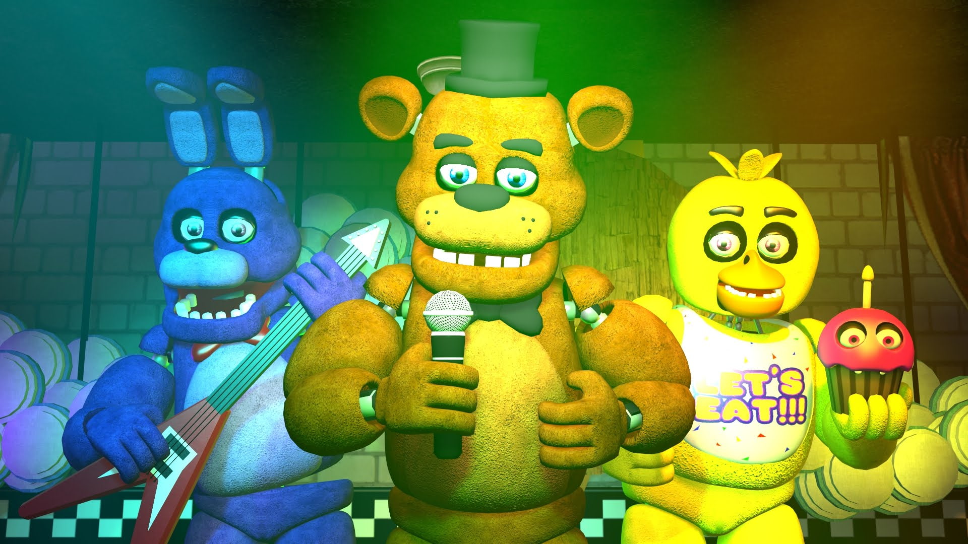 Five Nights At Freddy's Song - HD Wallpaper 