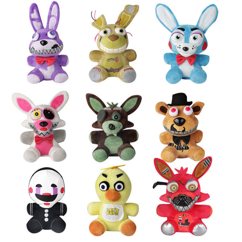 Cute Fnaf Toys Five Nights At Freddy Plush Toy Bear - Five Nights At Freddy's 4 ภาพ - HD Wallpaper 