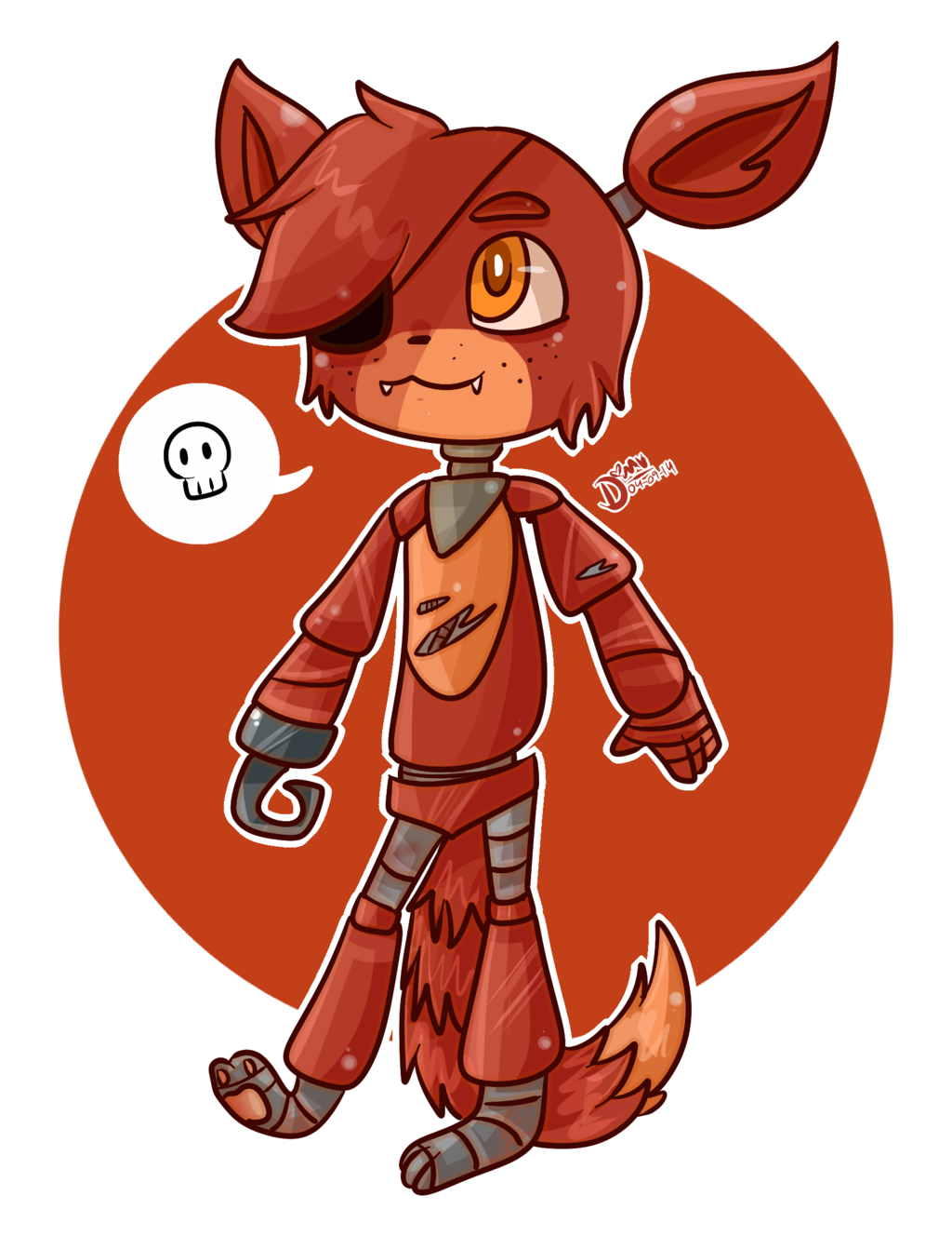 Five Nights At Freddy S 2 Fnaf World Five Nights At - Animatronic Fox - HD Wallpaper 