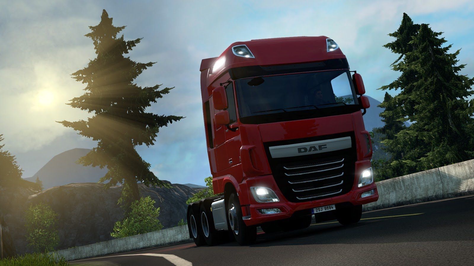 Euro Truck Simulator Truck - HD Wallpaper 