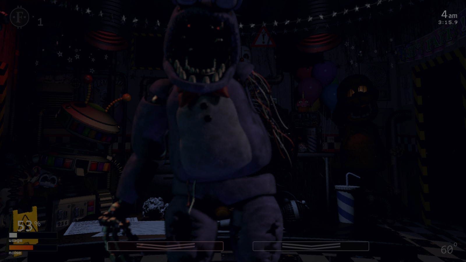 Fnaf 2 Withered Bonnie Camera - HD Wallpaper 