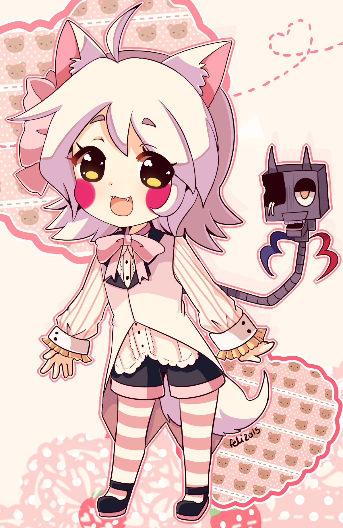 Mangle Five Nights At Freddy's Human - HD Wallpaper 