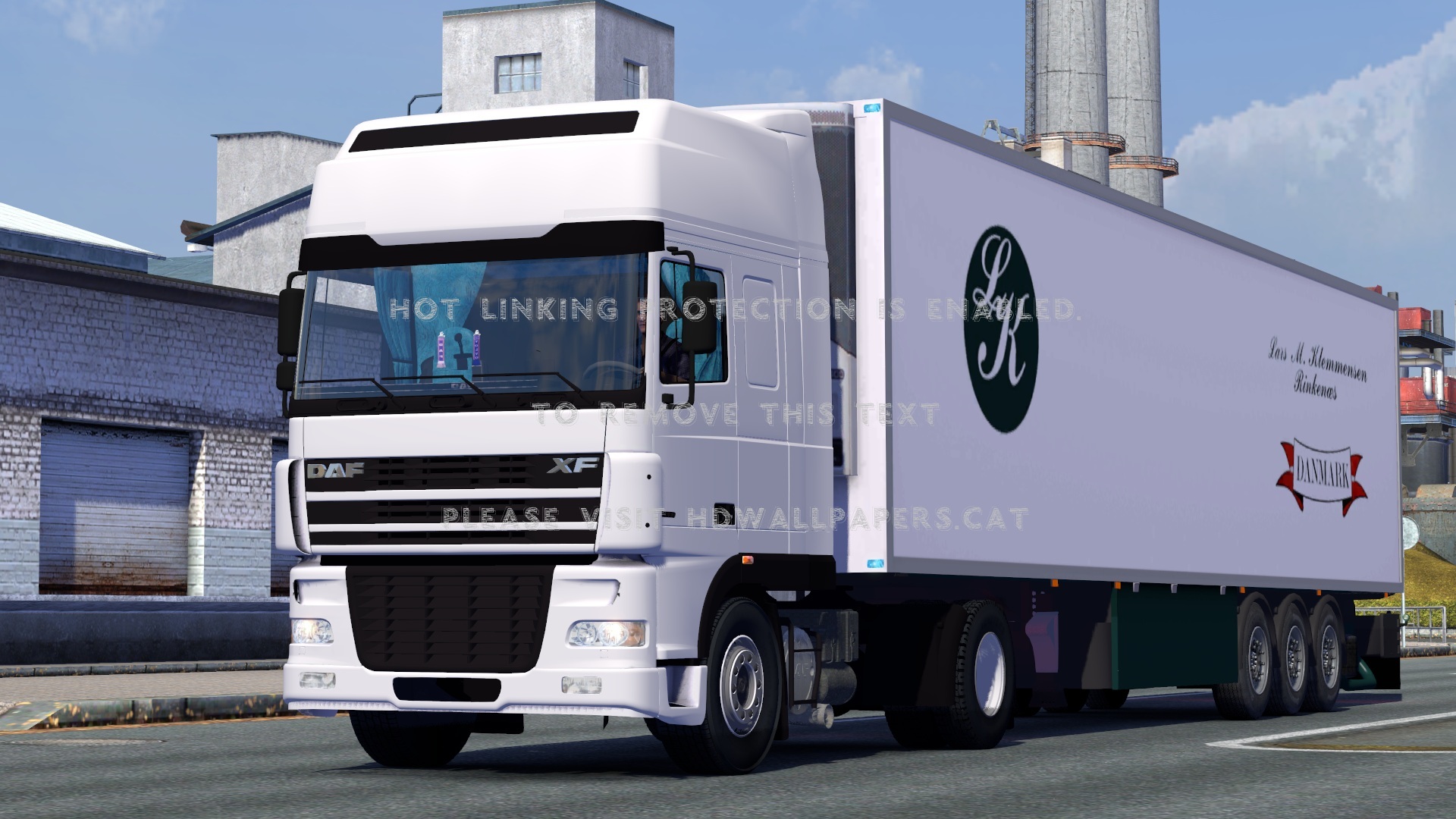 Daf Xf 95 Truck Transport Cars - Daf Xf - HD Wallpaper 