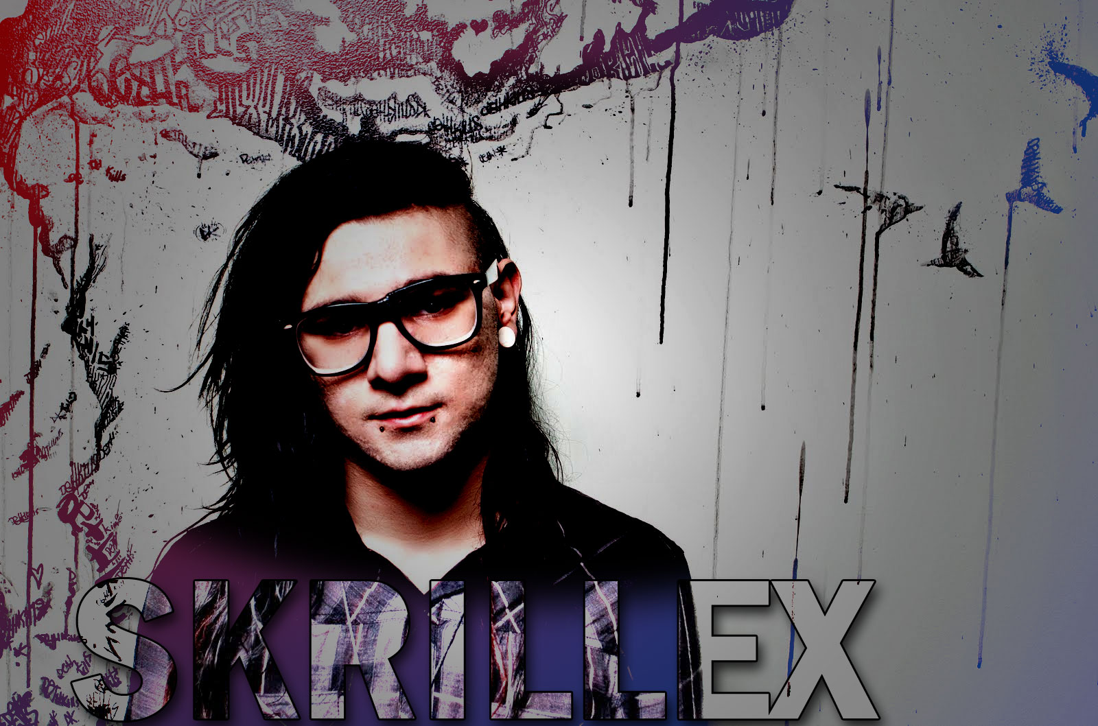 Sonny Moore Skrillex - HD Wallpaper 