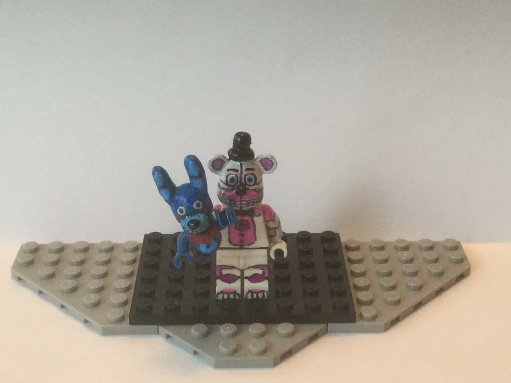 Bon Bon Fnaf And Fun Time Freddy - HD Wallpaper 