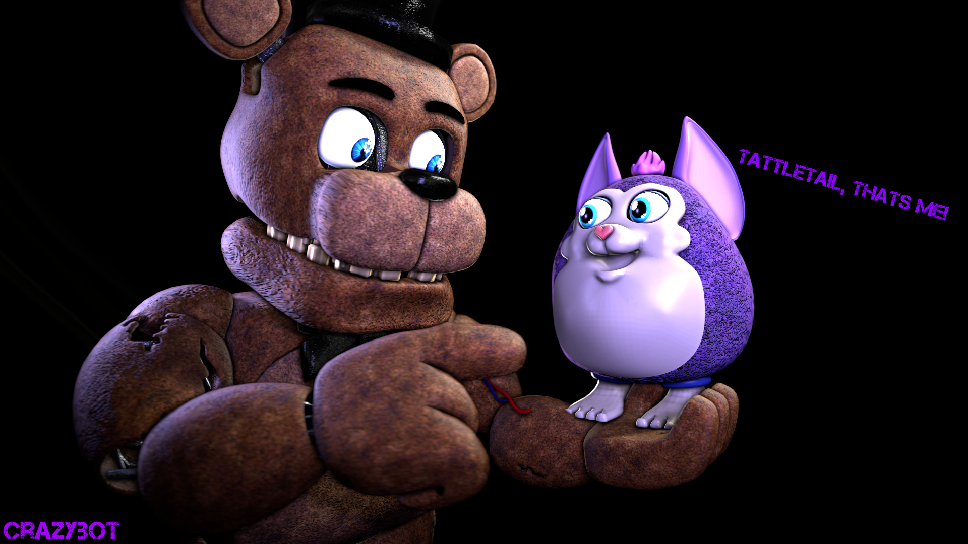 Tattletail, Thats Me Crazybot Tattletail - HD Wallpaper 