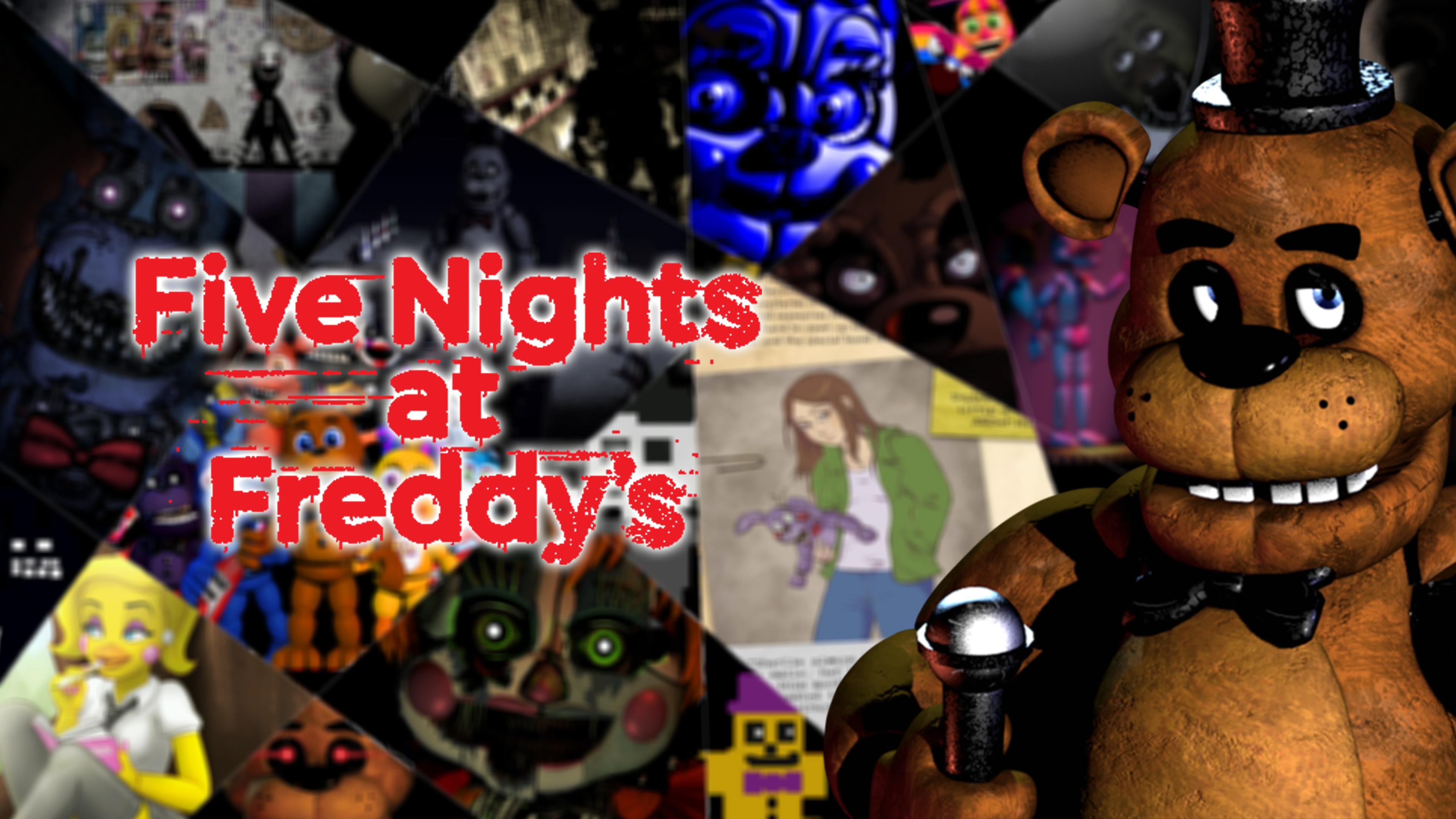 Five Nights Af Freddy S - HD Wallpaper 