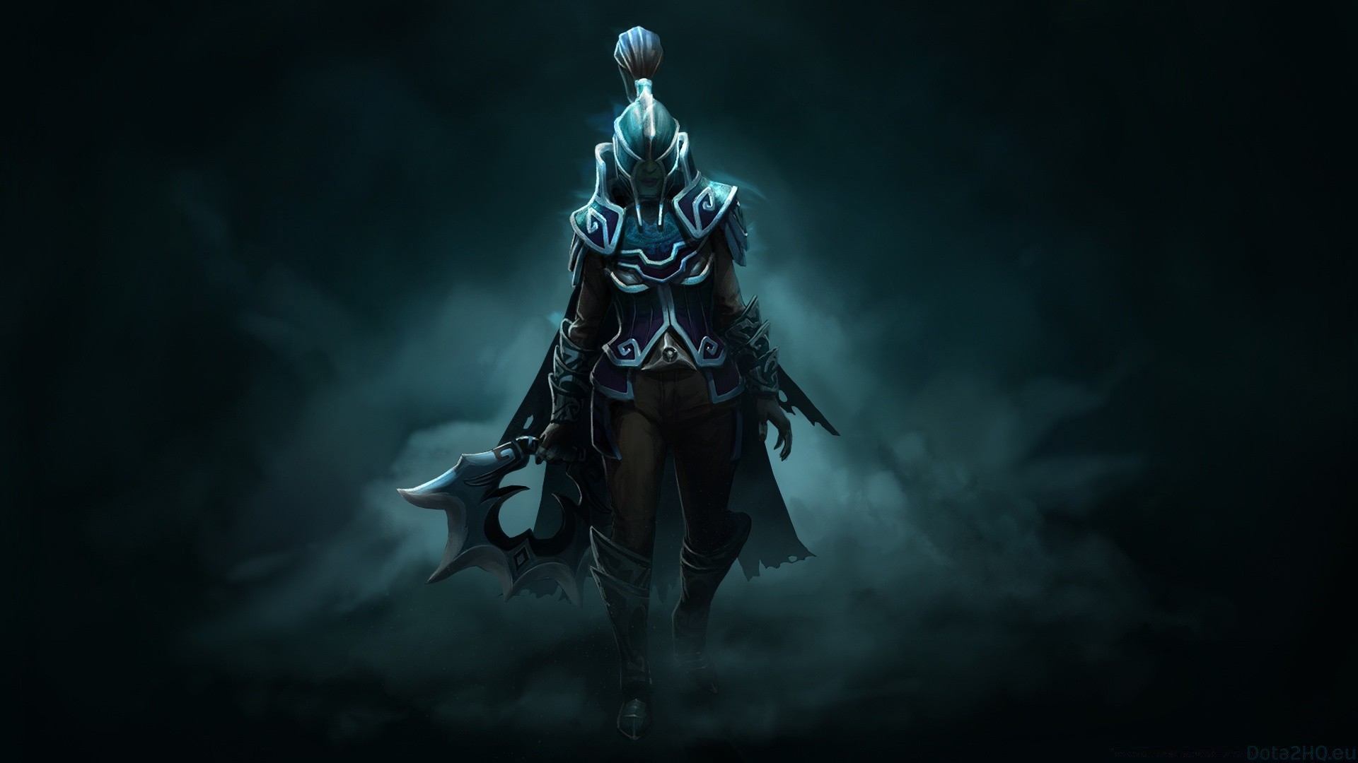 Dota Dark Man Art - Dota 2 Phantom Assassin Wallpaper Hd - HD Wallpaper 
