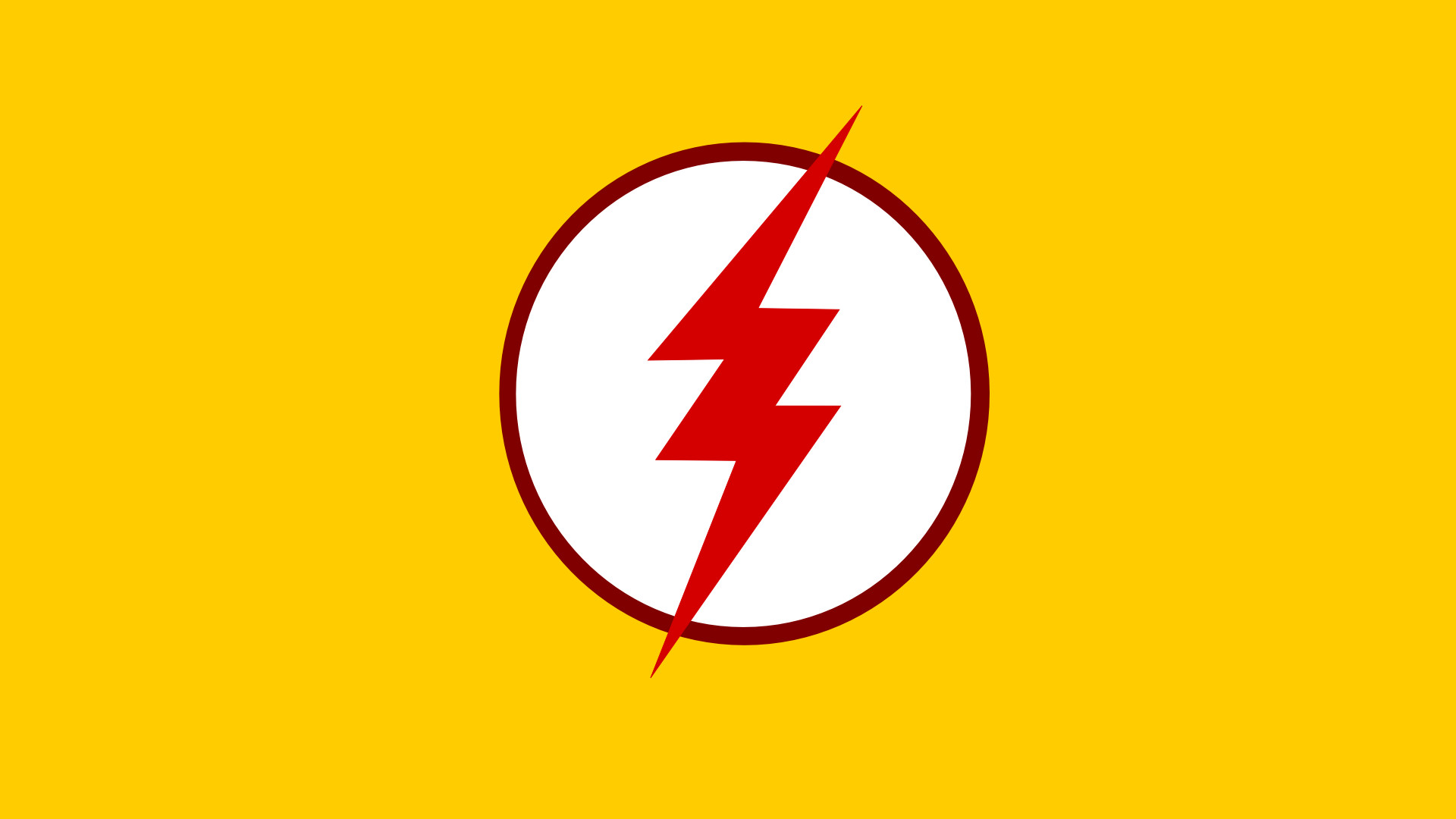 Kid Flash Wallpapers - Kid Flash Minimalist - HD Wallpaper 
