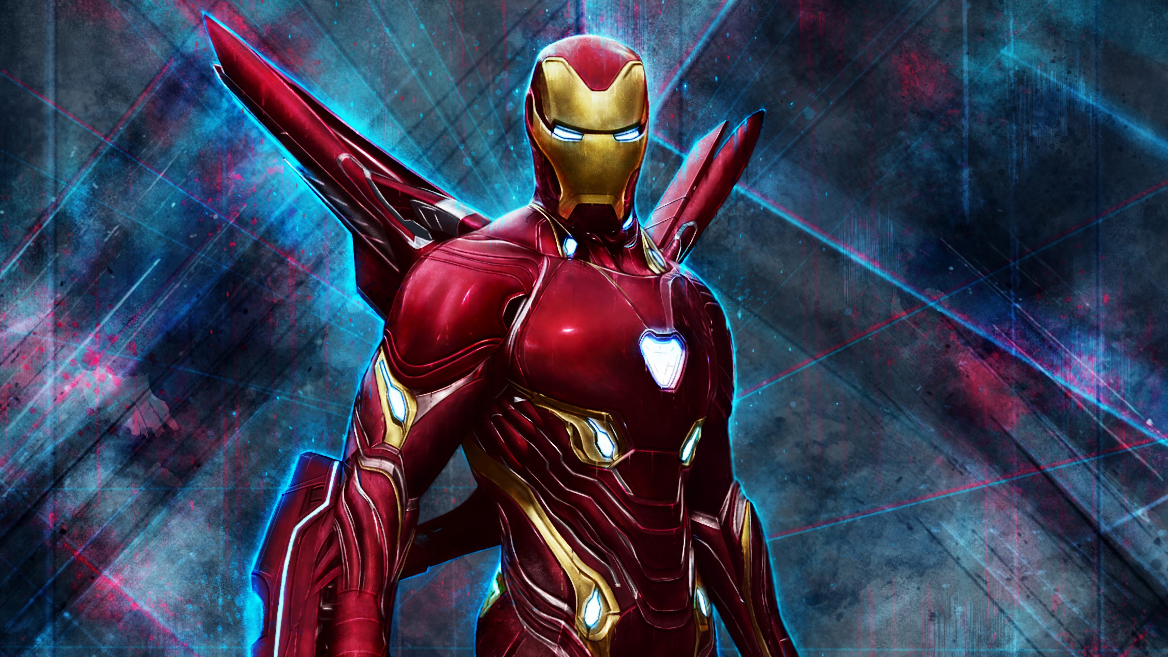 Iron Man Endgame Suit - HD Wallpaper 