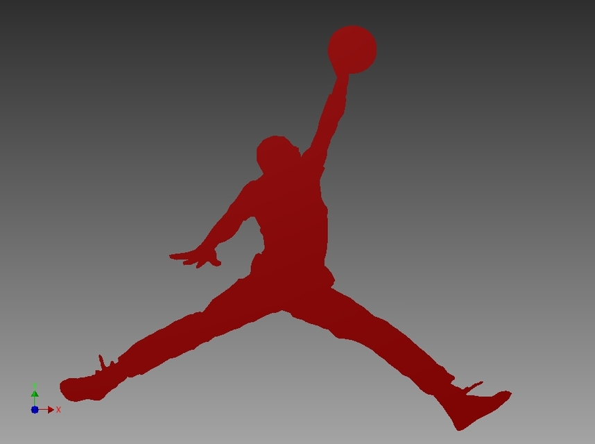 Red Air Jordan Logo Png - HD Wallpaper 