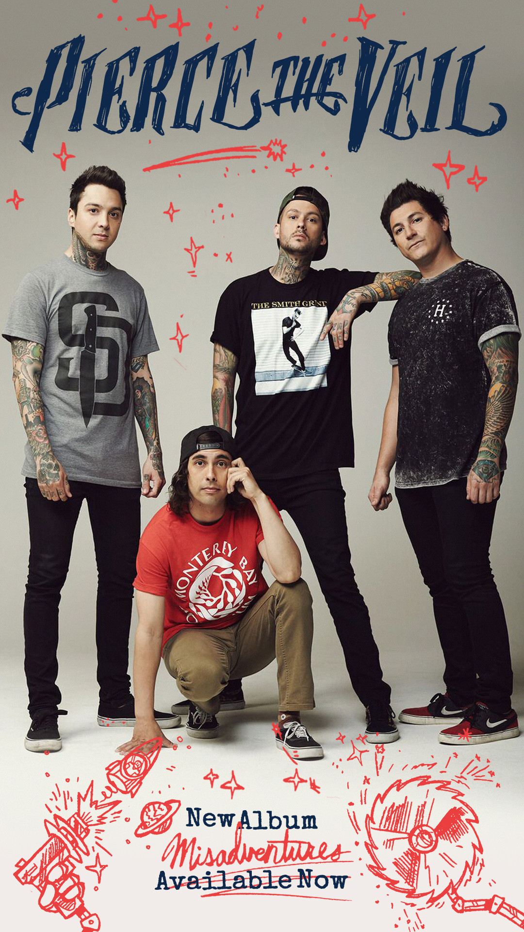 Download Links - Iphone Pierce The Veil - HD Wallpaper 