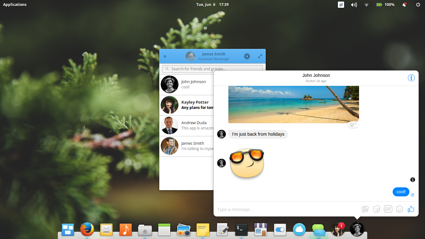 Elementary Os Facebook - HD Wallpaper 