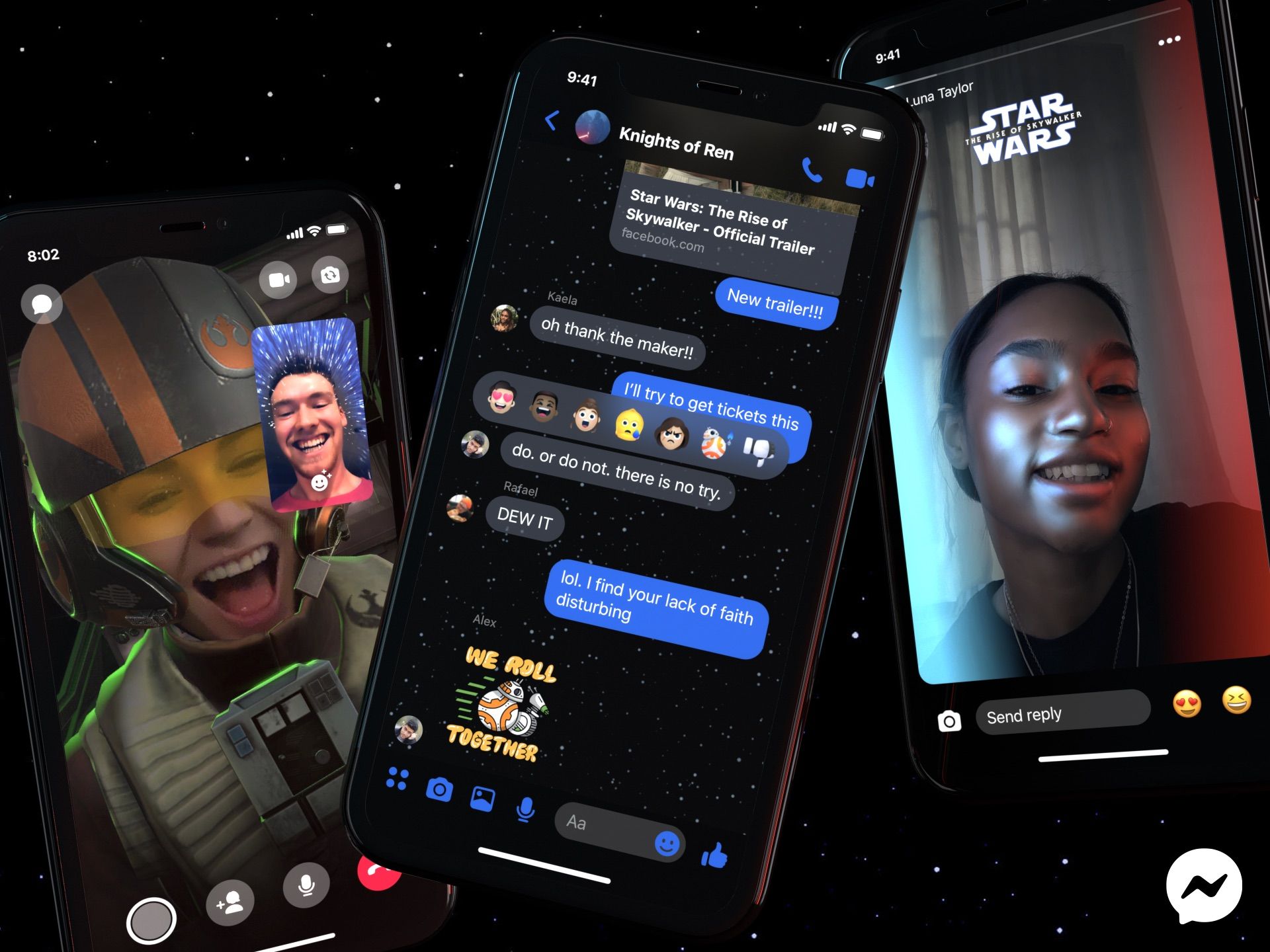 Messenger Star Wars Theme - HD Wallpaper 