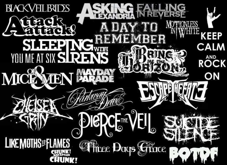 Bands, Pierce The Veil, And Sleeping With Sirens Image - Calligraphy - HD Wallpaper 