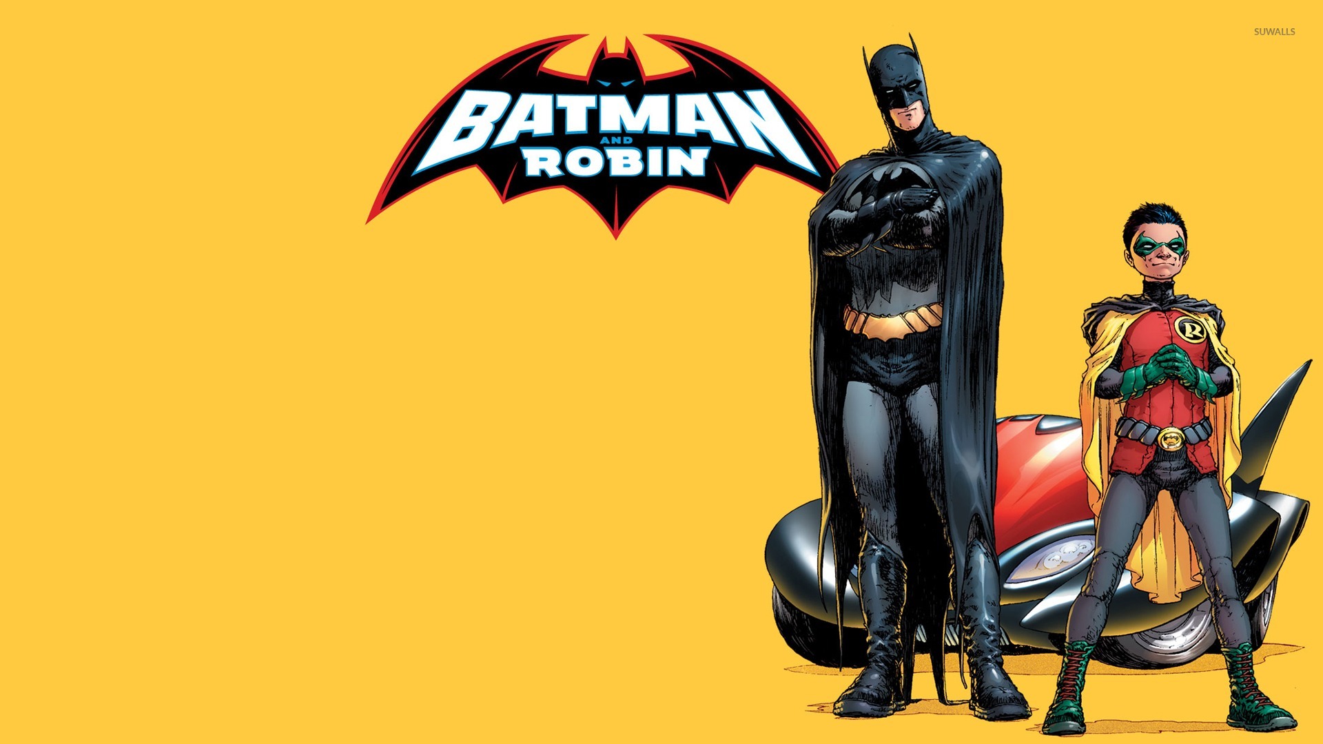 Batman Robin Frank Quitely - HD Wallpaper 