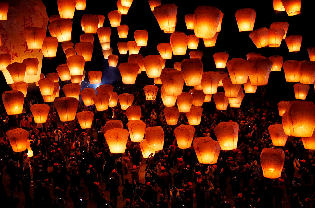 Spring Lantern Festival China - HD Wallpaper 