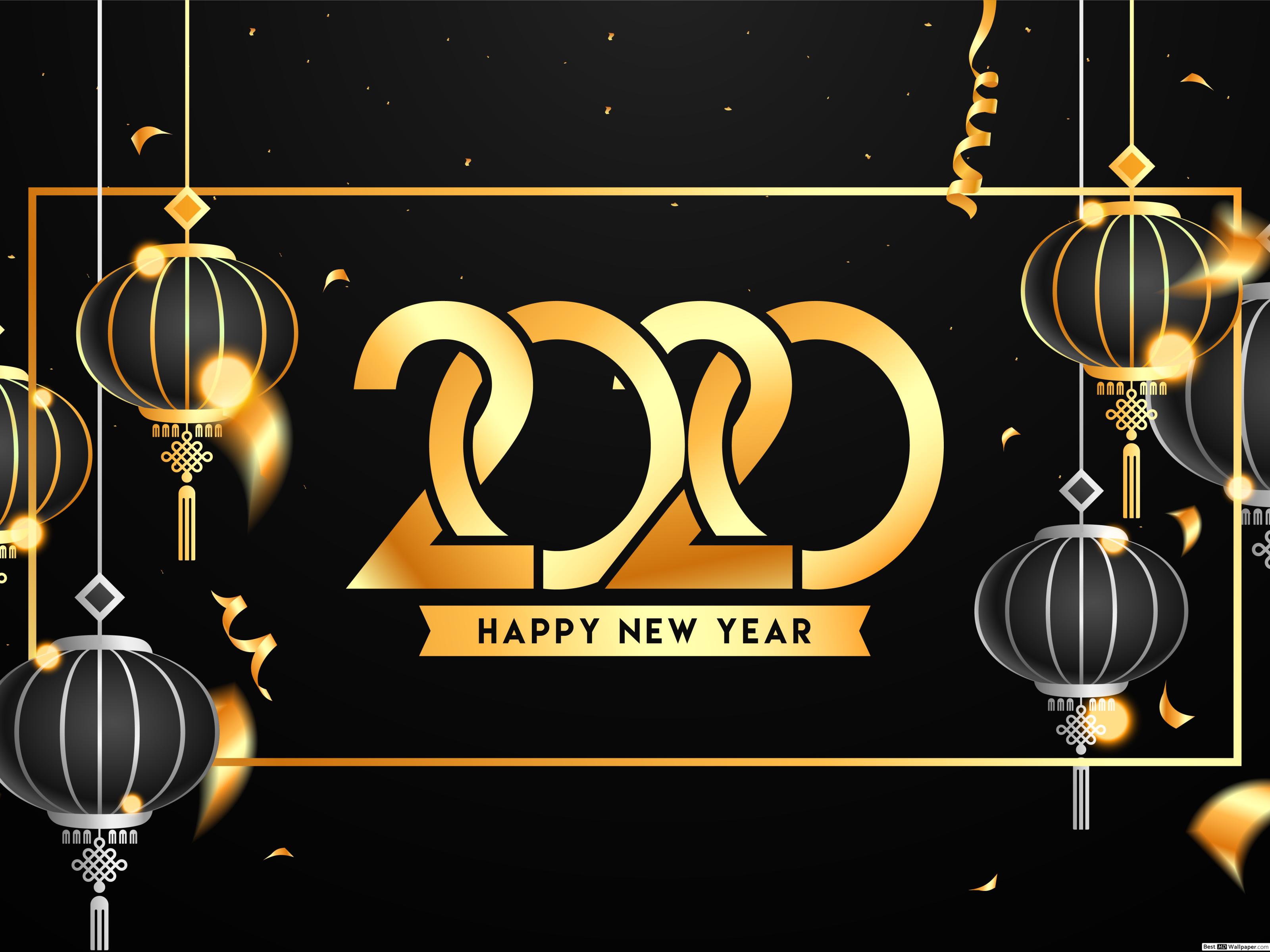 2020 New Year Hd - HD Wallpaper 