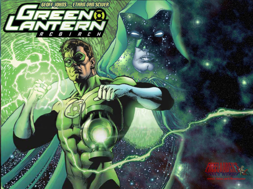 Green Lantern - Green Lantern Rebirth Deluxe Edition - HD Wallpaper 