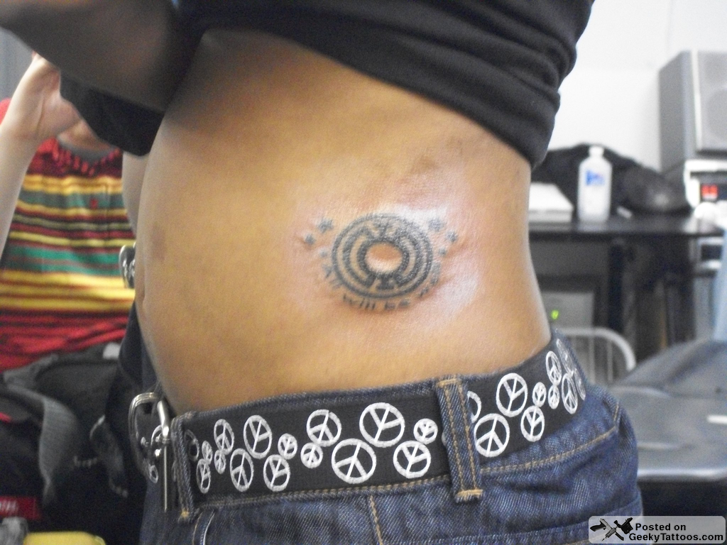 Guide To The Galaxy Tattoo - HD Wallpaper 