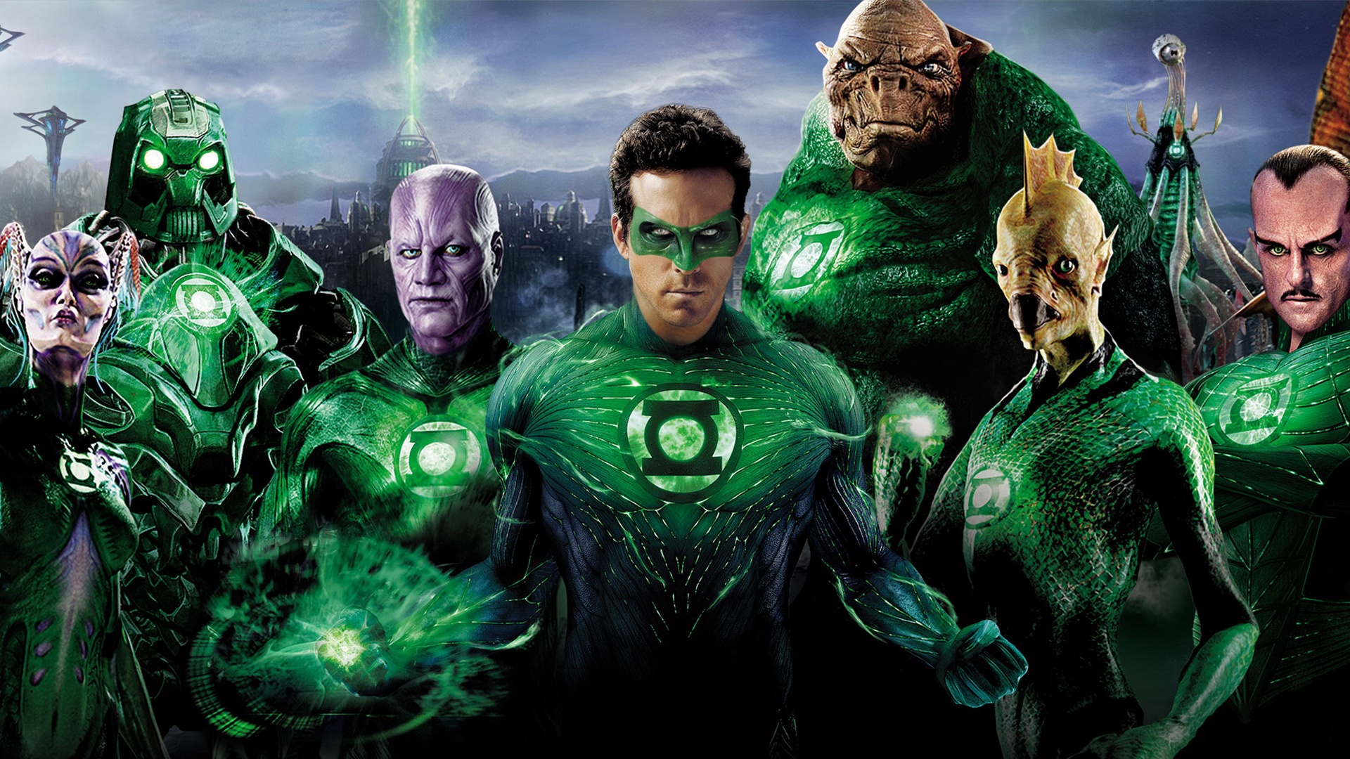 Wallpaper Green Lantern Ryan Reynolds The Green Lantern - Green Lantern 2011 - HD Wallpaper 
