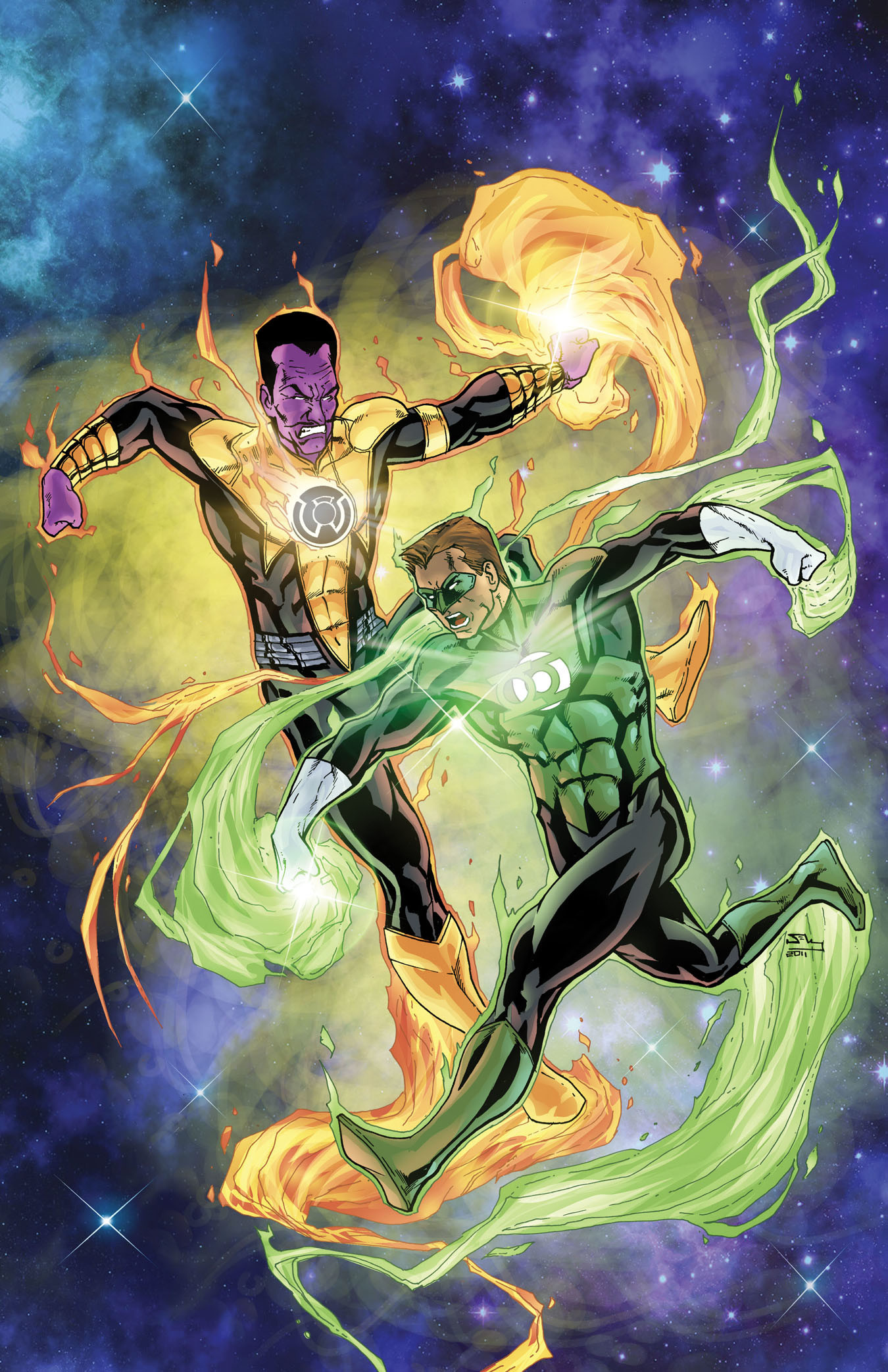 Green Lantern Vs Sinestro Ph By Thecreatorhd 
 Data - Sinestro Daughter And Green Lantern - HD Wallpaper 