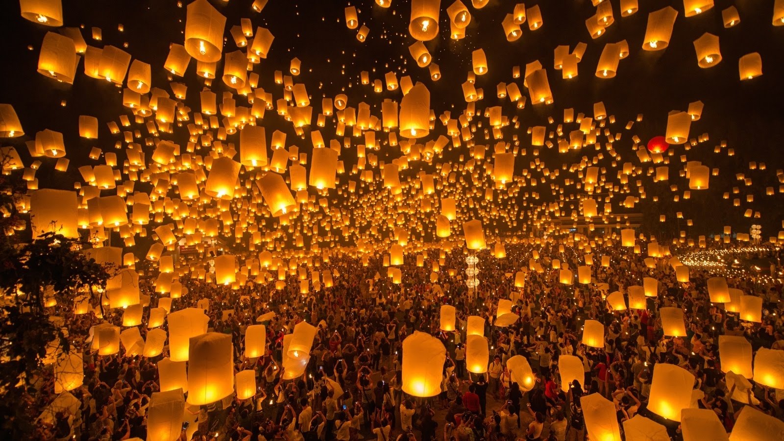Taiwan Lantern Festival 2018 2 Image Credit - Hot Air Balloon Festival Taunggyi - HD Wallpaper 