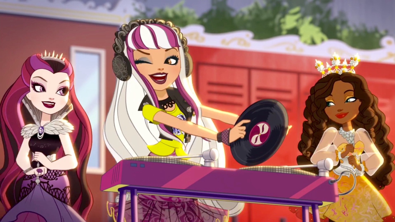 Raven Queen,melody Piper And Justine Dancer - Ever After High Melody Piper - HD Wallpaper 