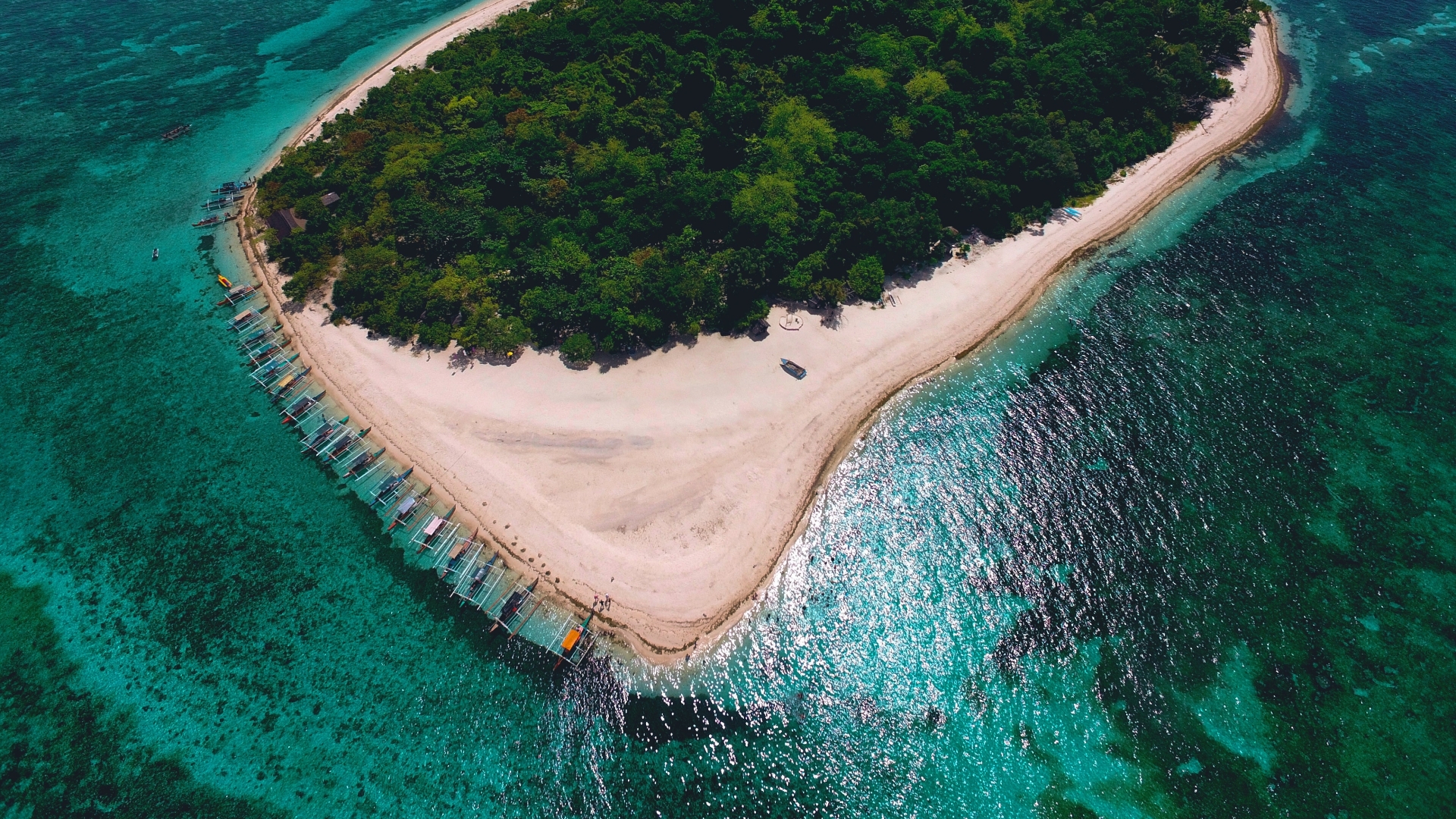 Drone Shot In Panglao Bohol - HD Wallpaper 