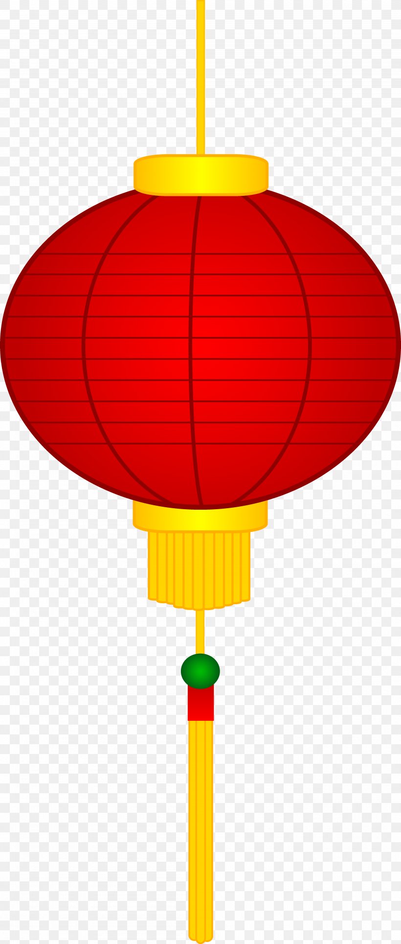 Chinese New Year Sky Lantern Clip Art, Png, 3999x9405px, - Chinese New Year Lanterns Clipart - HD Wallpaper 