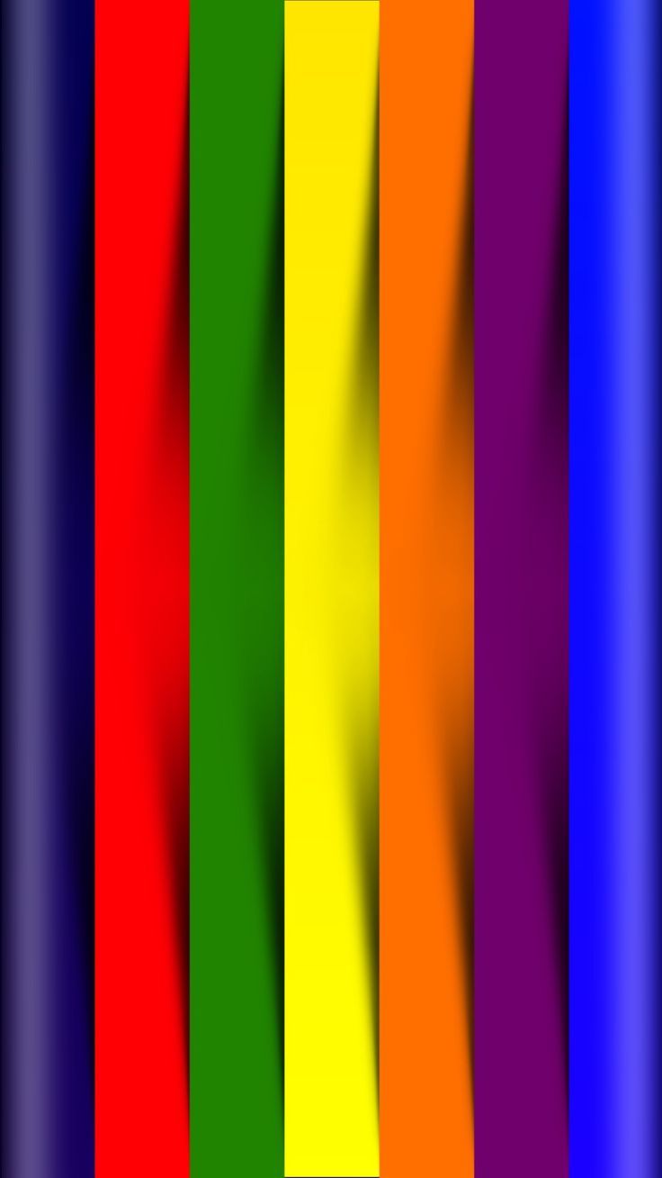 Rainbow Strips - HD Wallpaper 