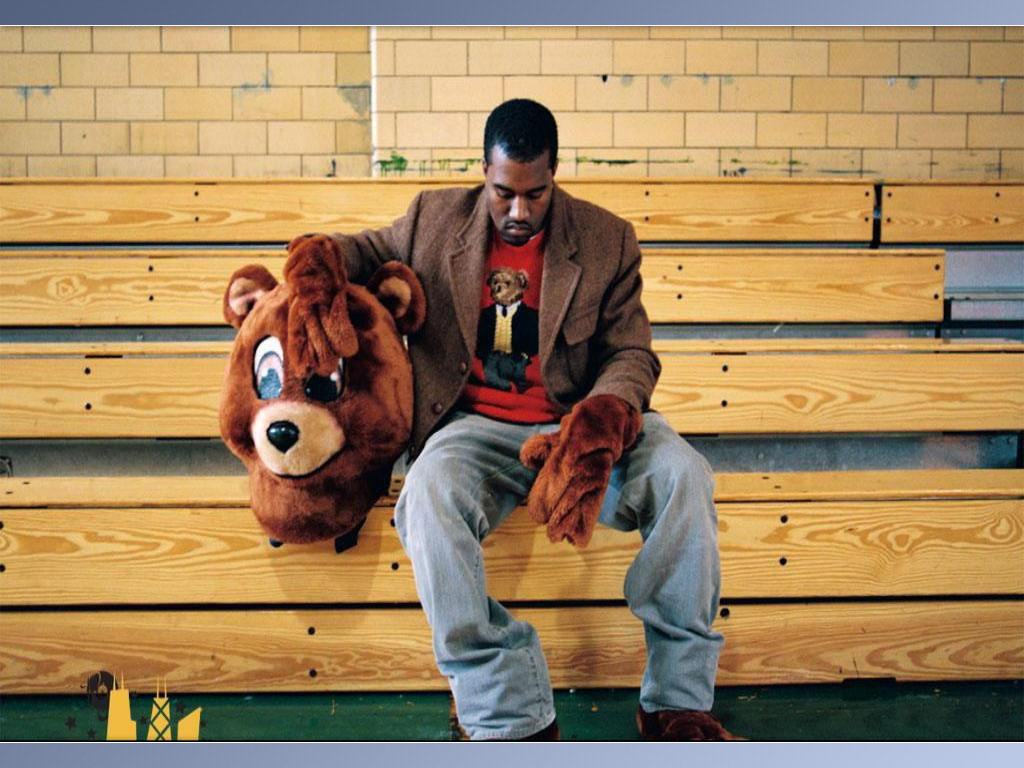 Kanye West The College Dropout Bear - HD Wallpaper 