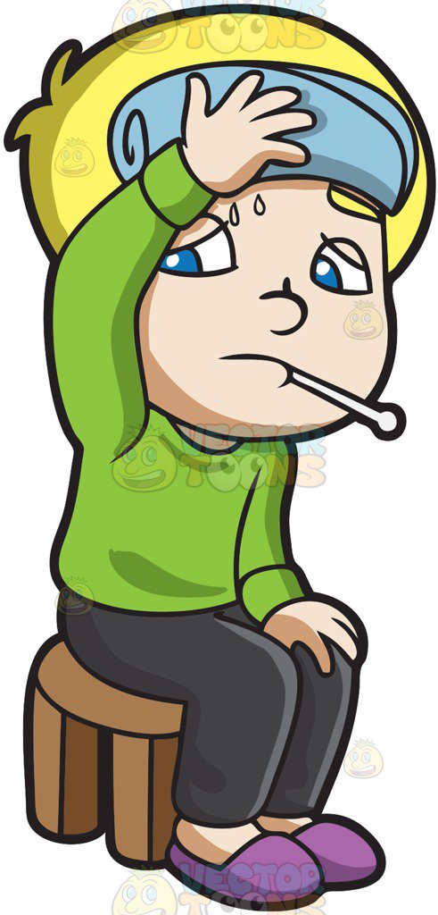 Thumb Image - Feeling Sick Clipart - HD Wallpaper 