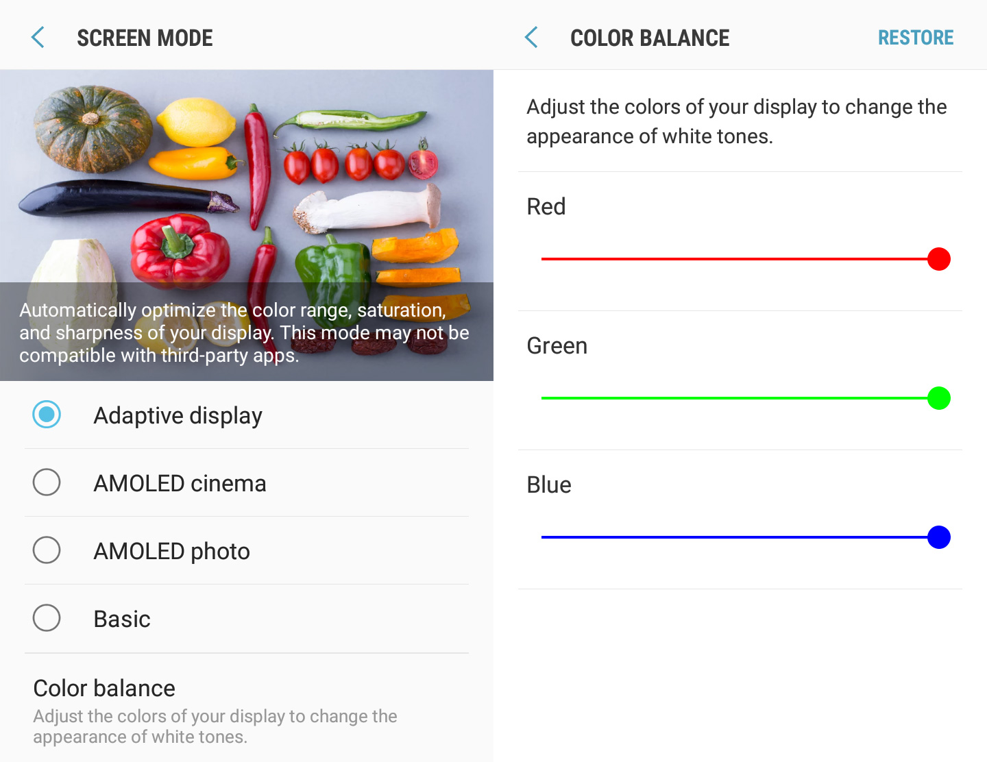Galaxy S8 Display Settings - HD Wallpaper 