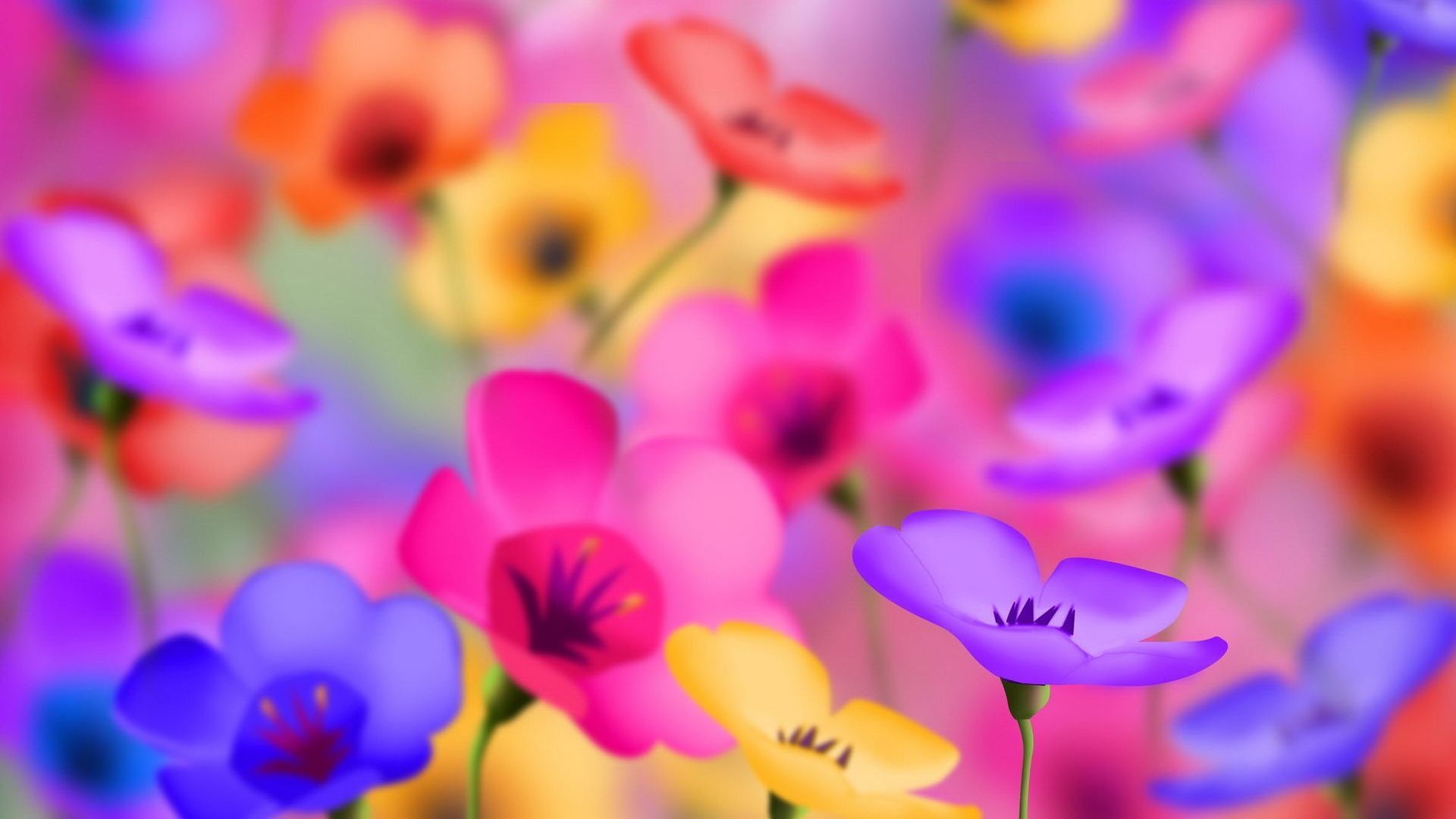 1080p Flower Background Hd - 1920x1080 Wallpaper 