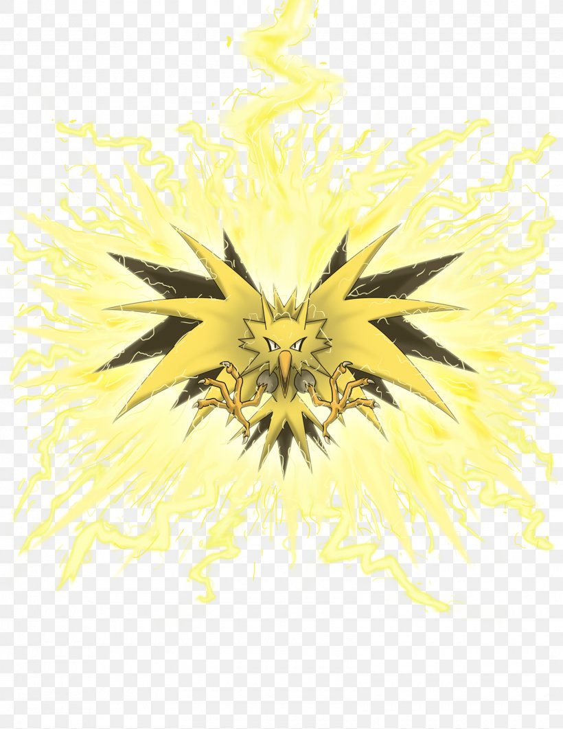 Zapdos Video Games Moltres Articuno Image, Png, 1600x2071px, - Zapdos Thunder - HD Wallpaper 